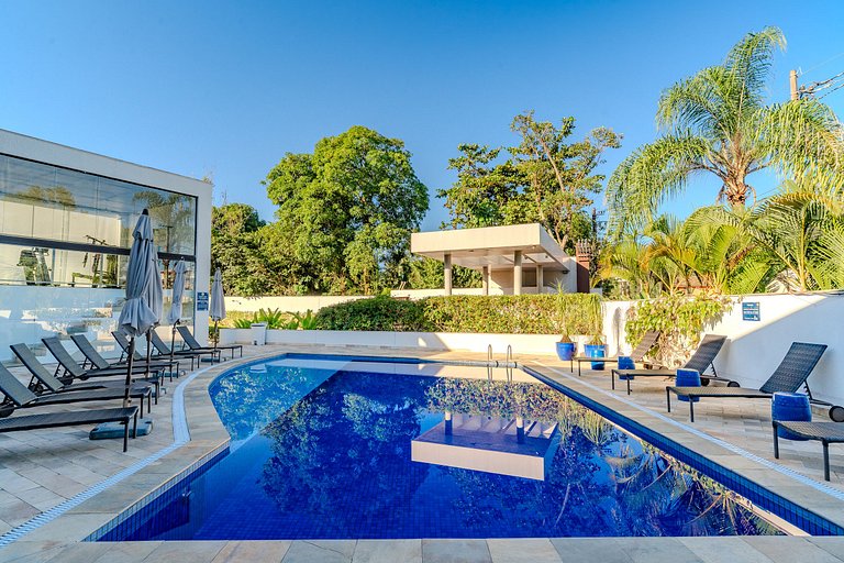 Camburi, 5Q, 100m da praia, triplex alto padrão