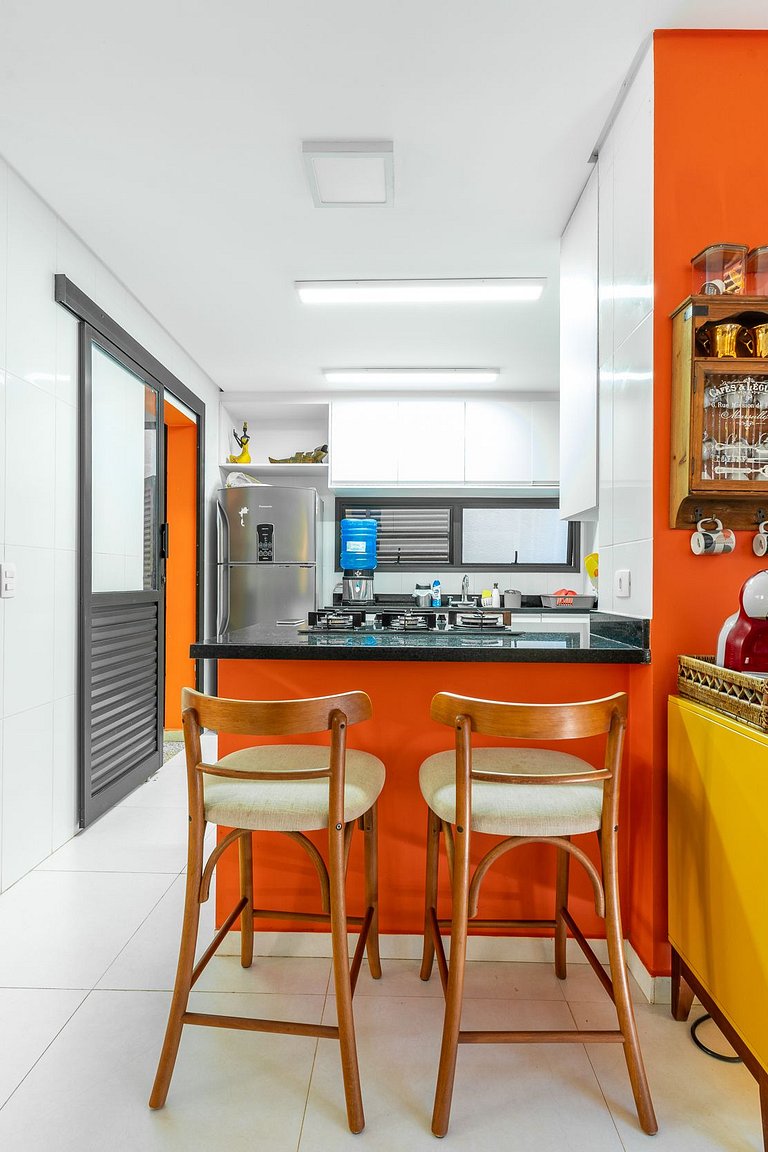 Camburi, 5Q, 100m da praia, triplex alto padrão