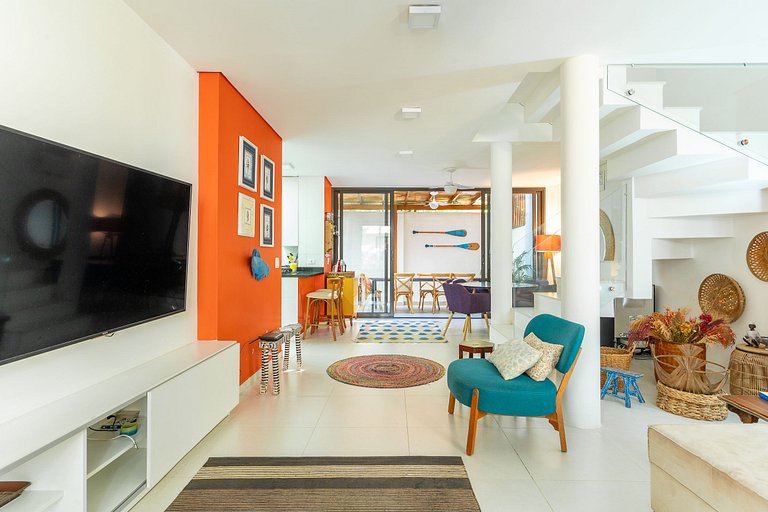 Camburi, 5Q, 100m da praia, triplex alto padrão