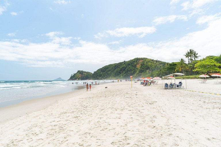Camburi, 5Q, 100m da praia, triplex alto padrão