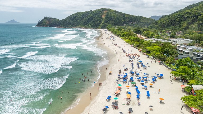 Camburi, 5Q, 100m da praia, triplex alto padrão