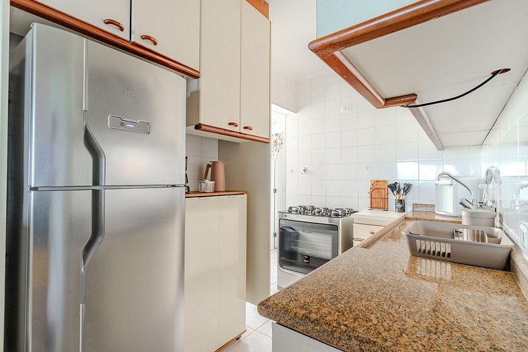 Riviera renovado 250m da praia