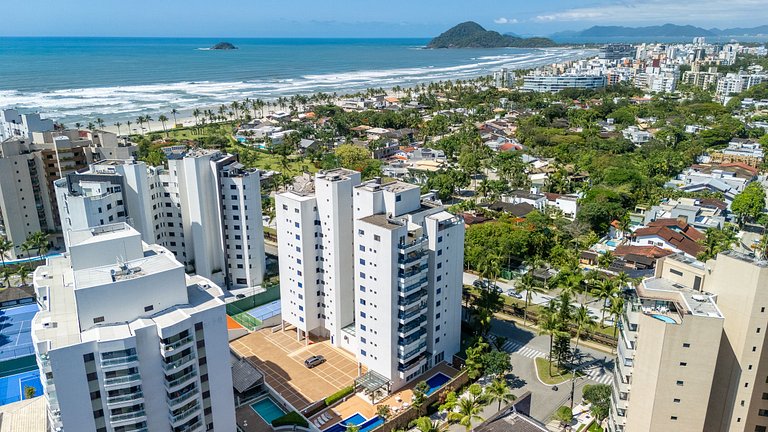 Riviera renovado 250m da praia