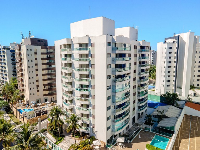 Riviera renovado 300m da praia.