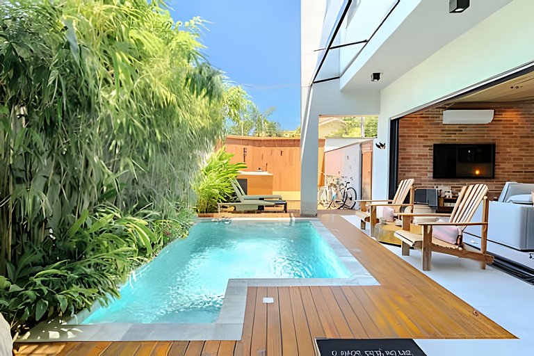 Casa Juquehy-Piscina-600m Praia