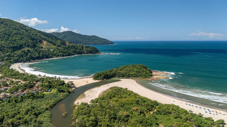 Camburi, 5Q, 100m da praia, triplex alto padrão