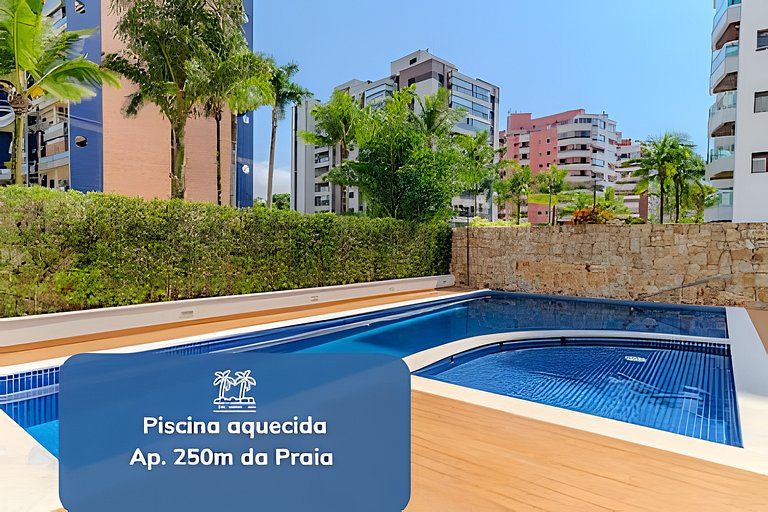 Condomínio completo 250m da praia