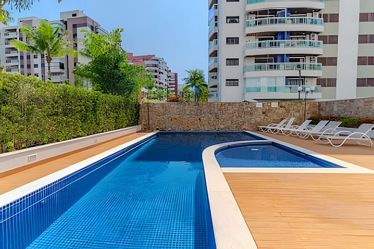 Condomínio completo 250m da praia