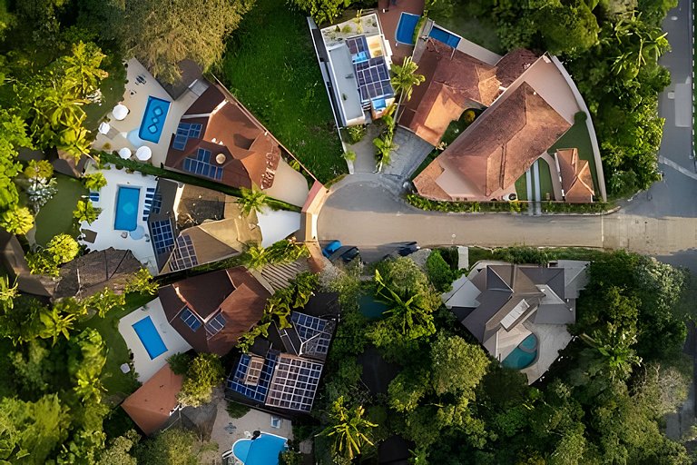 Espaço e natureza em cond. fechado