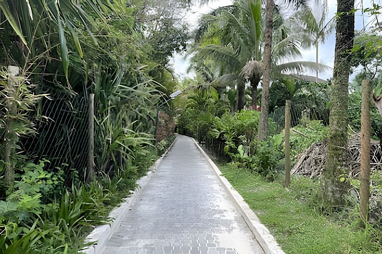 Espaço e natureza em cond. fechado