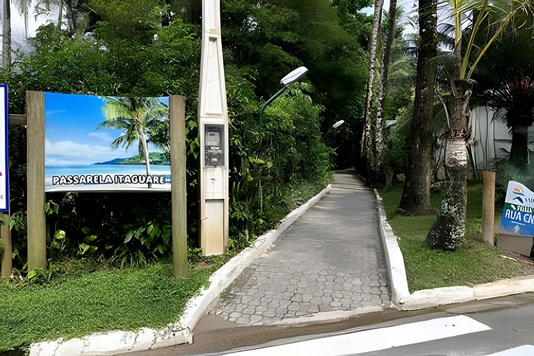 Espaço e natureza em cond. fechado