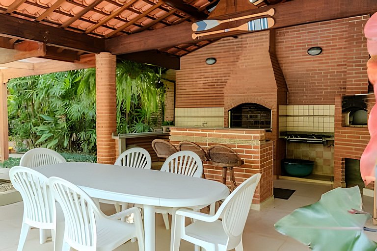 Espaço e natureza em cond. fechado